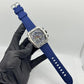 Ferrucci Stop watch blue strap with 1 year warranty