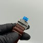 MARTIN white dial with brown leather strap watch