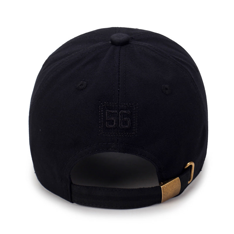 Hat Men's Korean All-match Baseball Cap Men's Autumn Soft Top Cap Winter Outdoor Casual Sun Hat